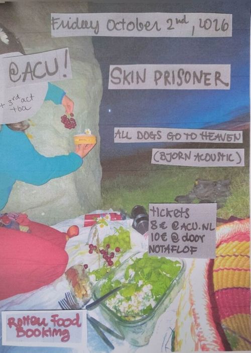 Acoustic Bands Night: Skin Prisoner + All Dogs Go To Heaven + Ulf Ten Aar - Rotten Food Booking Presents...