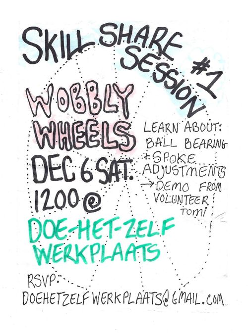 Skill Share Session #1—Wobbly wheels