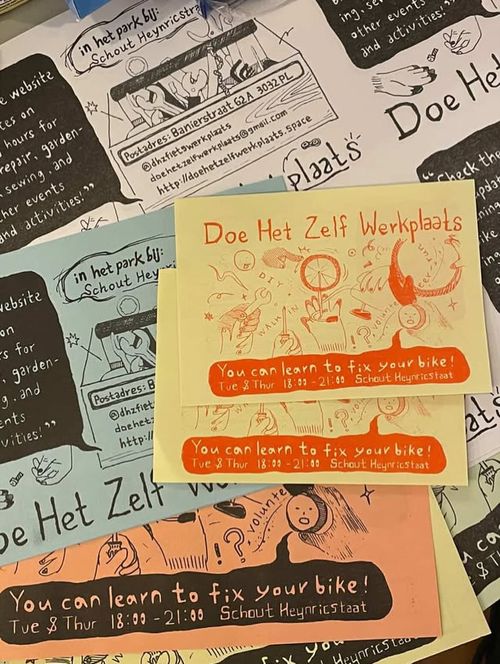 DHZ Workspace: Come fix your bike open hours!