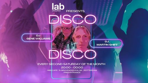 Disco not Disco – Dans het nieuwe jaar in op 9 januari!