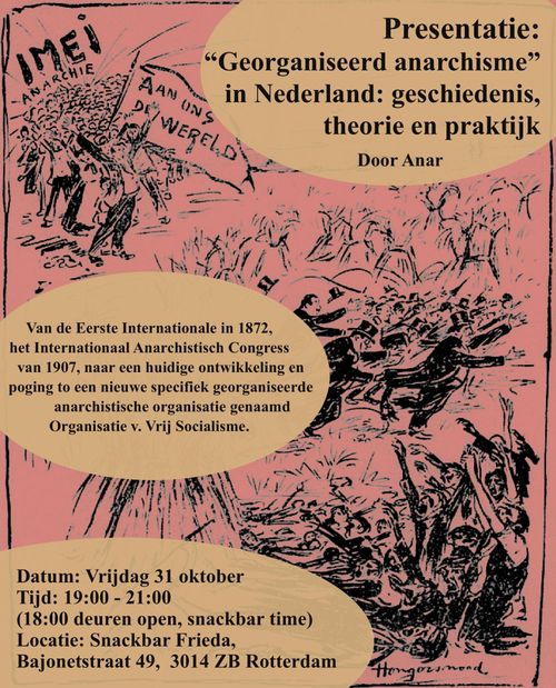 Organised Anarchism in the Netherlands