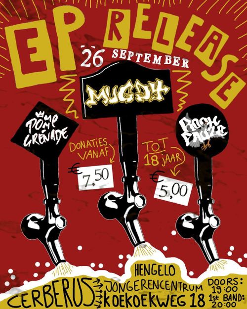 Muggy EP Release with Pomme-Grenade and Rookpauze
