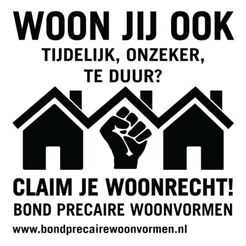 Bond Precaire Woonvormen Spreekuur