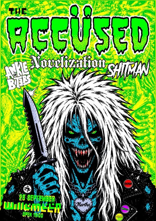The Accüsed (USA) + Novelization + Anklebiters + Shitman  