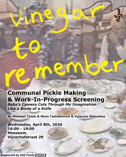 Communal Pickle Making & Work-in-progress screening