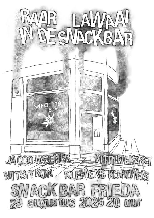 WEIRD NOISE AT THE SNACKBAR / RAAR LAWAAI IN DE SNACKBAR