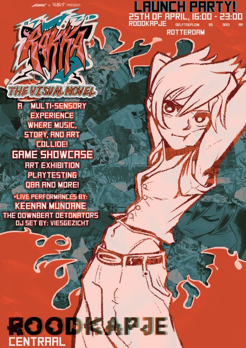 The RAKKA Game-Launch Party (Roodkapje Centraal)