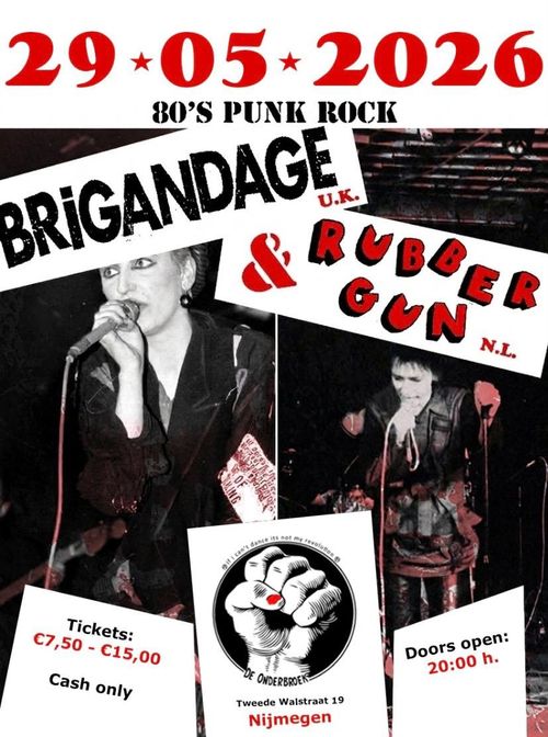 BRIGANDAGE [UK] + RUBBER GUN [NL] in de OB